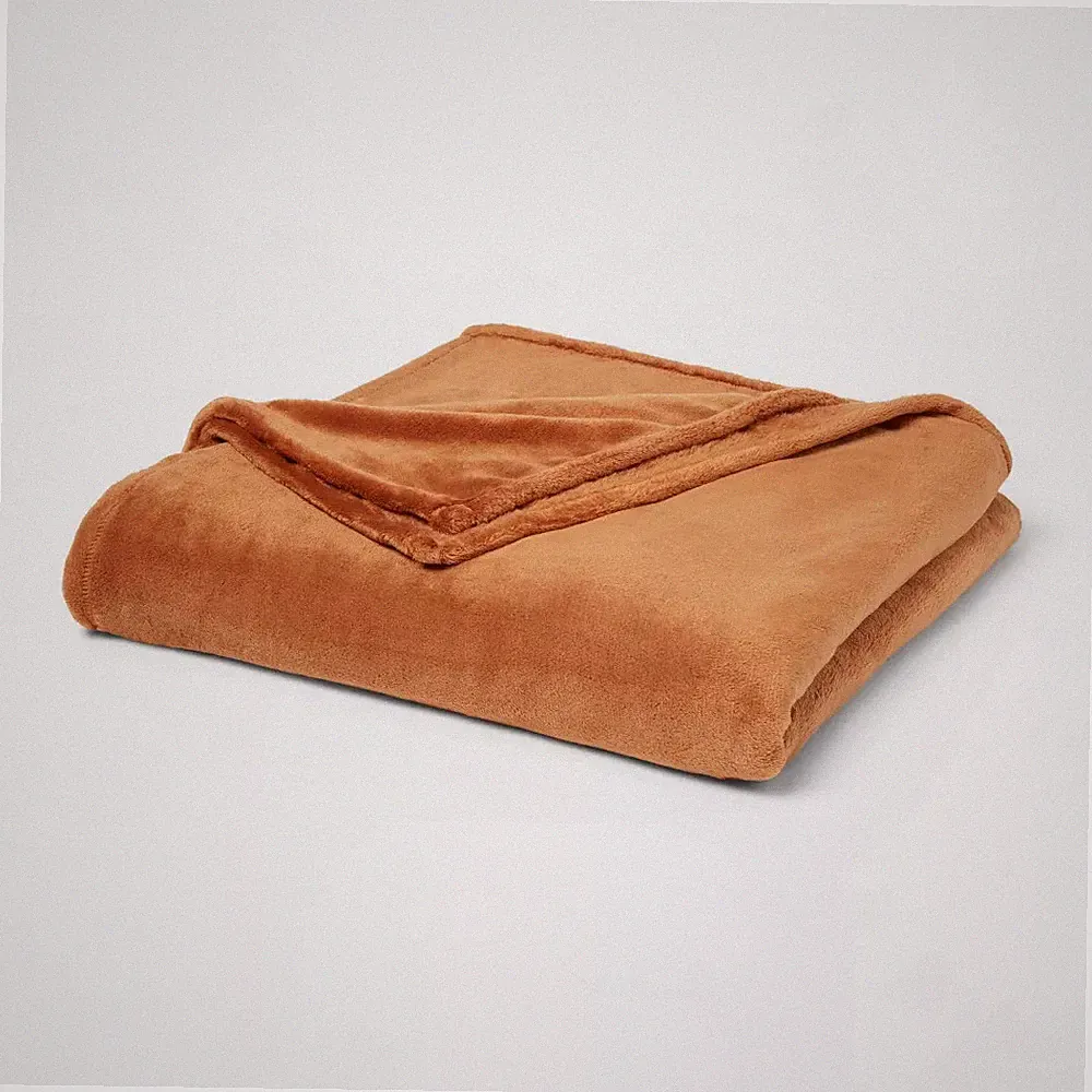 Threshold MicroPlush Full / Queen Blanket Throw 92 x 90 - NEW w/ FREE Shipping!