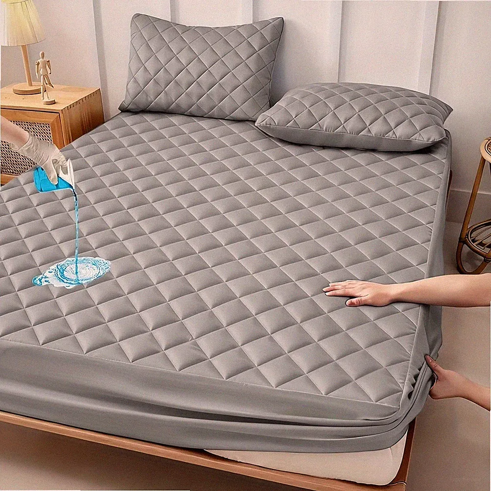Waterproof Mattress Protector Twin Full Queen King Cooling Cover Pad